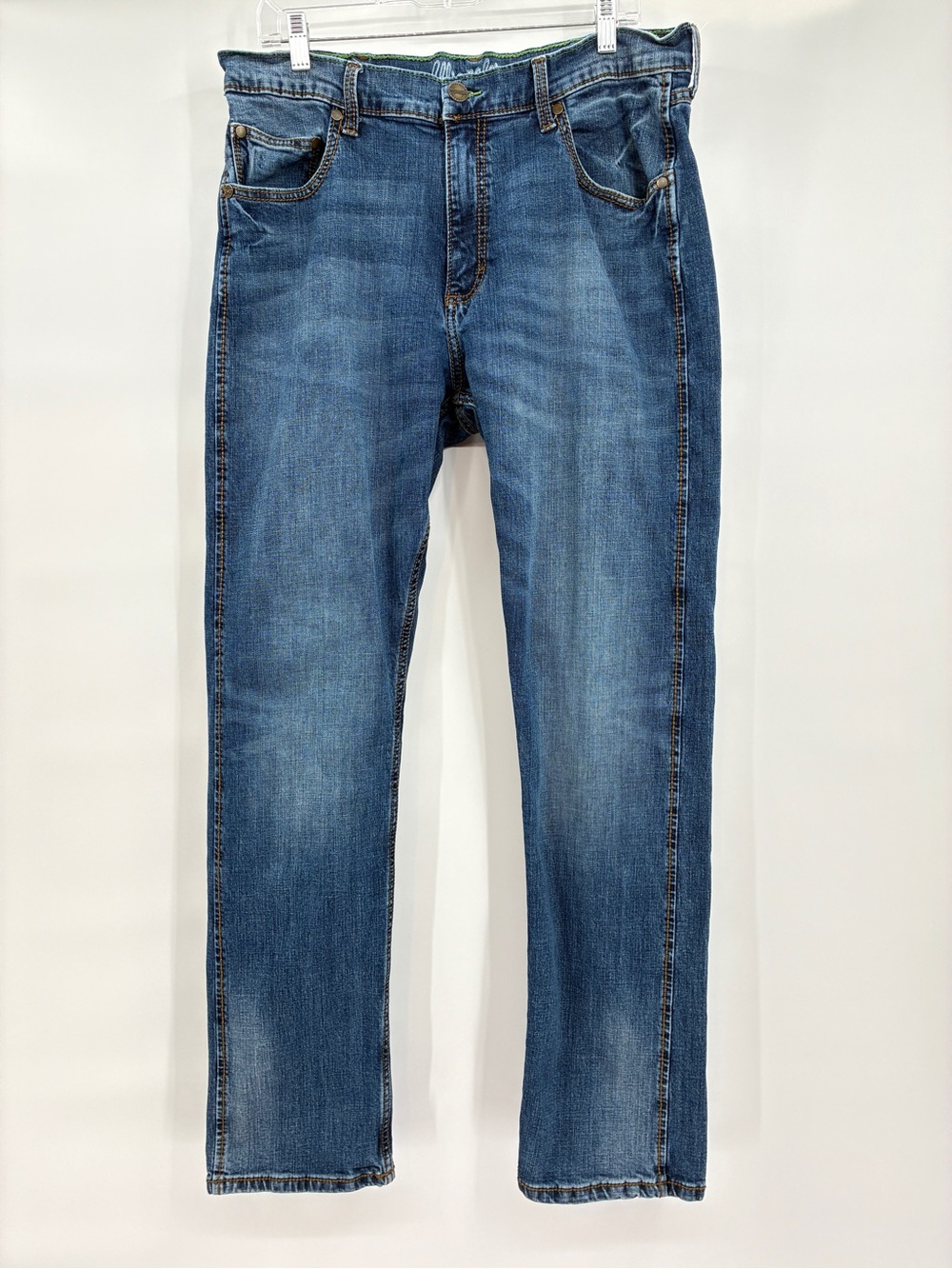 Wrangler Retro Mens Slim Straight Jeans 34x33 (Tag Size 36x34)